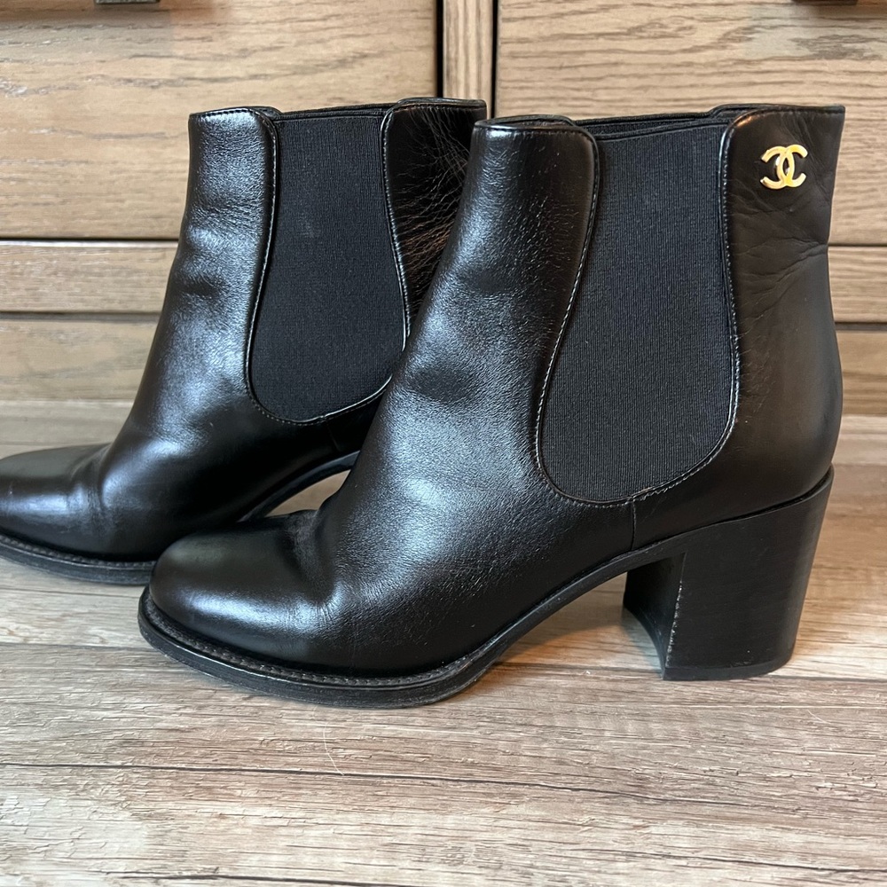 Chanel ankle boots